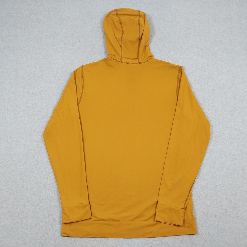 Arc'teryx Hoody Men Medium Orange Stryka Rho LT Base Layer Balaclava Lightweight - Picture 3 of 13